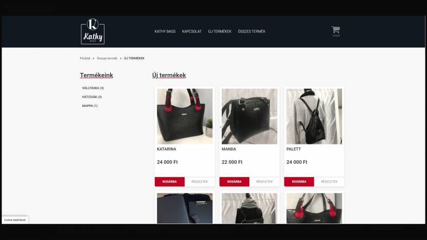 Kathybags.hu webáruház